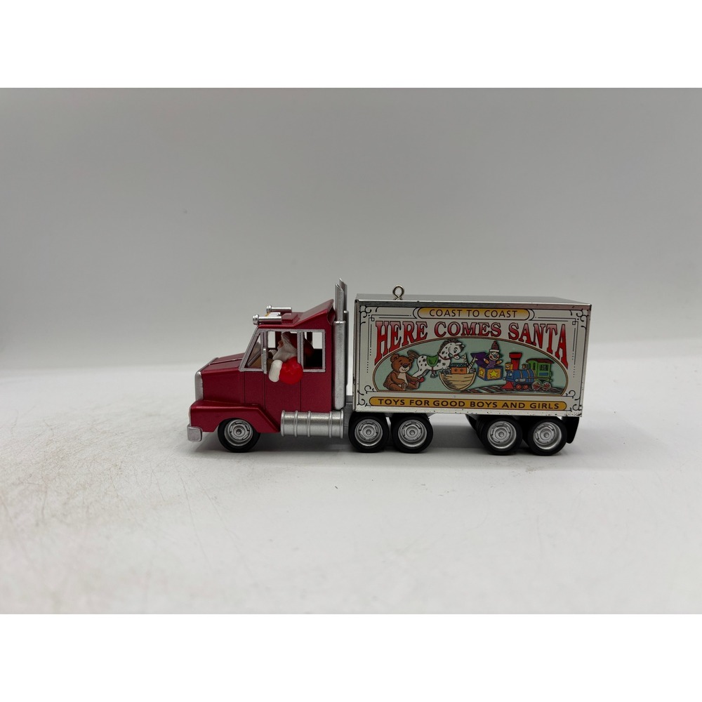 Hallmark Keepsake Delivery 2003 Vintage Santa's Big Rig 25th & Final In Series